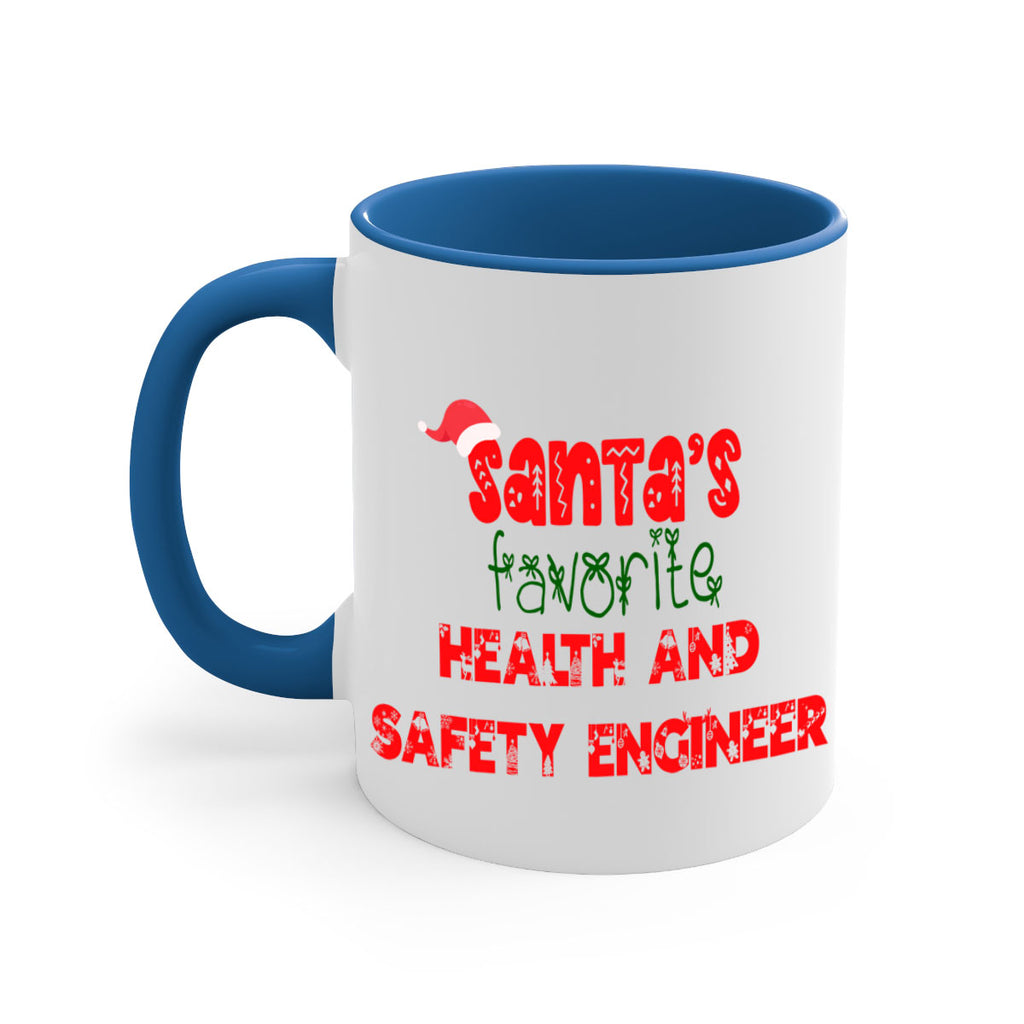 santas favorite health and safety engineer style 865#- christmas-Mug / Coffee Cup