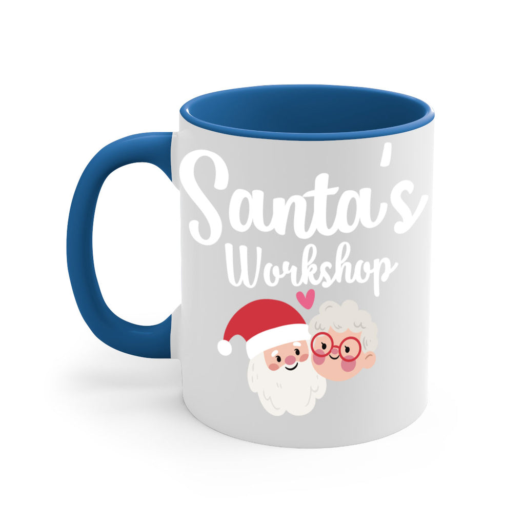 santas workshop style 1166#- christmas-Mug / Coffee Cup