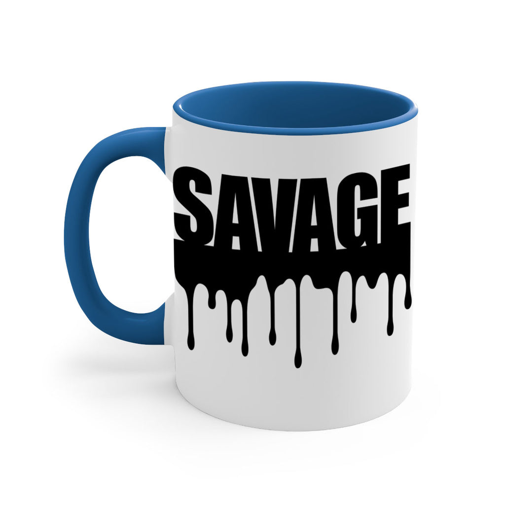 savage drip 41#- black words - phrases-Mug / Coffee Cup