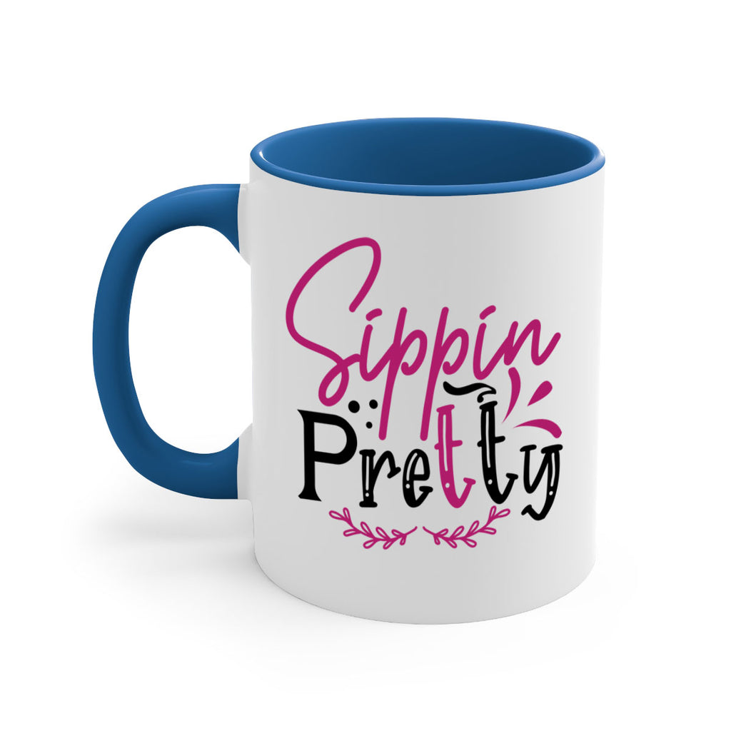 sippin pretty 161#- wine-Mug / Coffee Cup