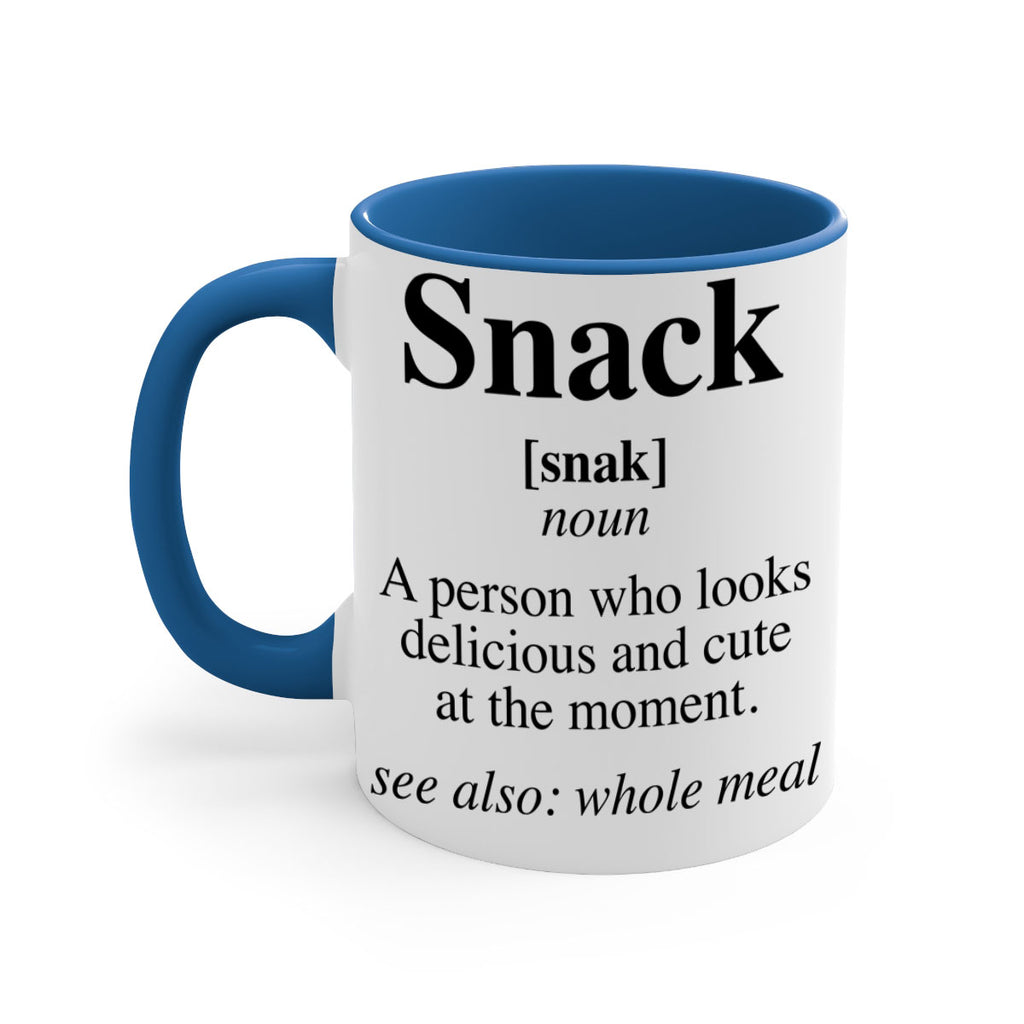 snack definition 29#- black words - phrases-Mug / Coffee Cup