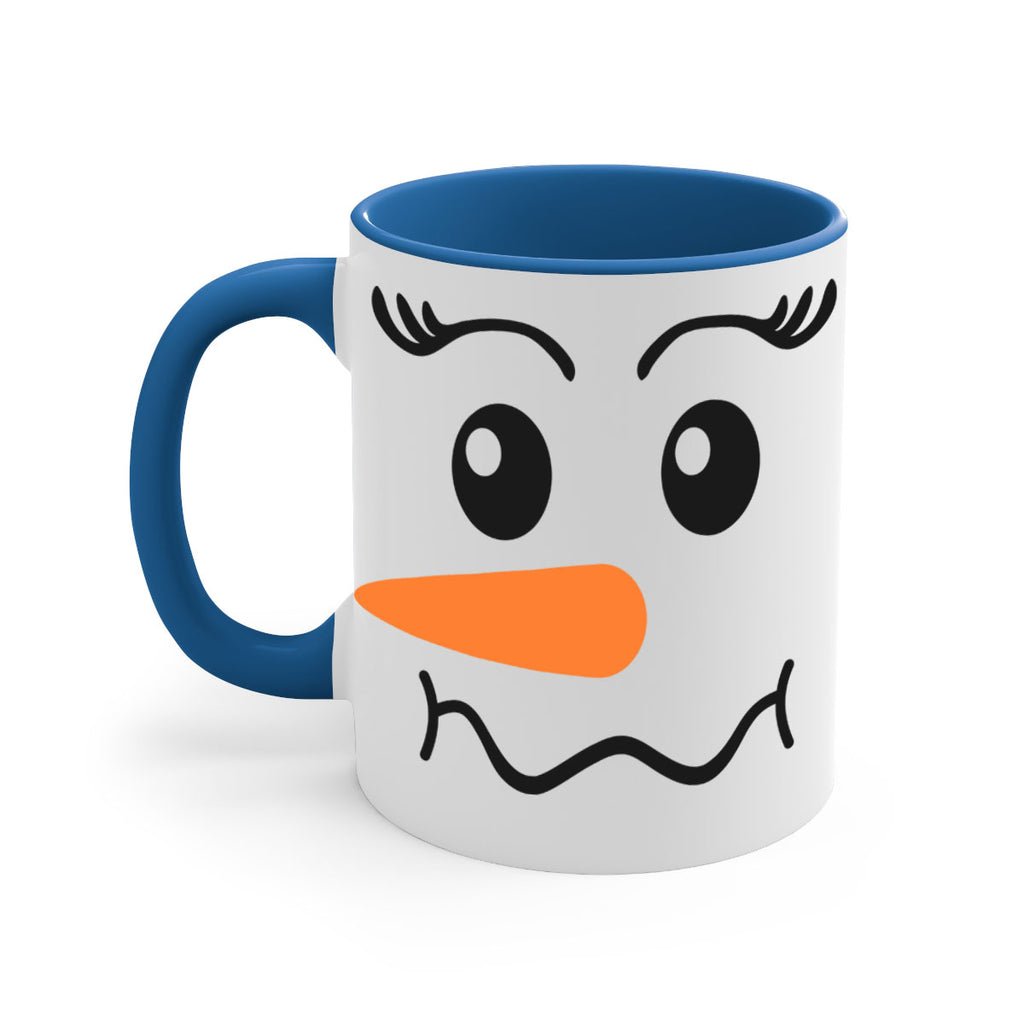 snowman face 4#- christmas-Mug / Coffee Cup