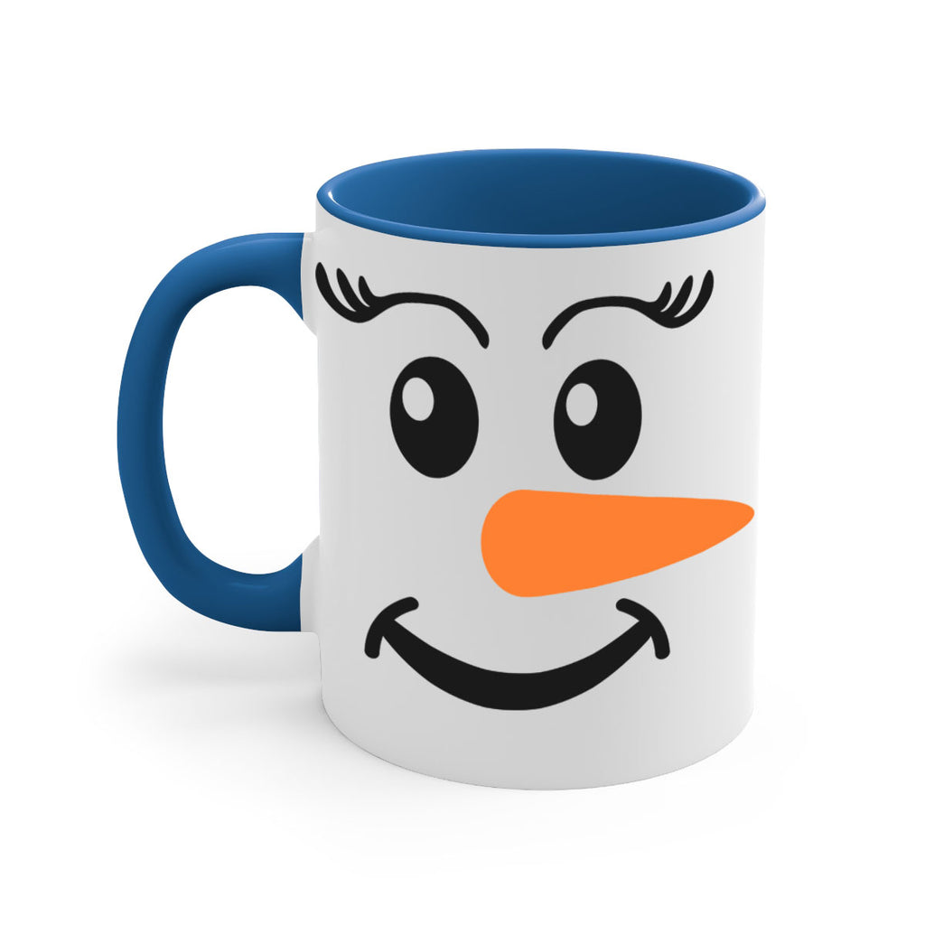 snowman face 5#- christmas-Mug / Coffee Cup