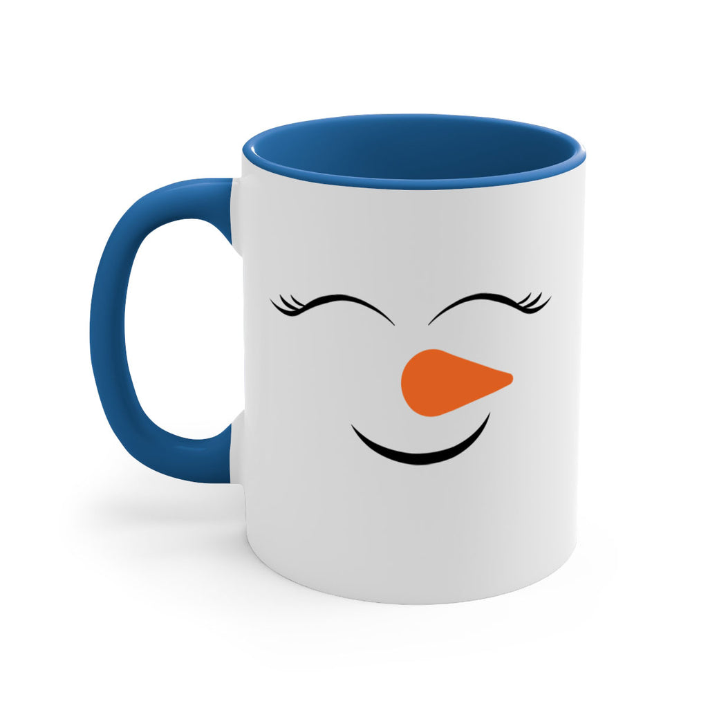 snowman face style 1178#- christmas-Mug / Coffee Cup