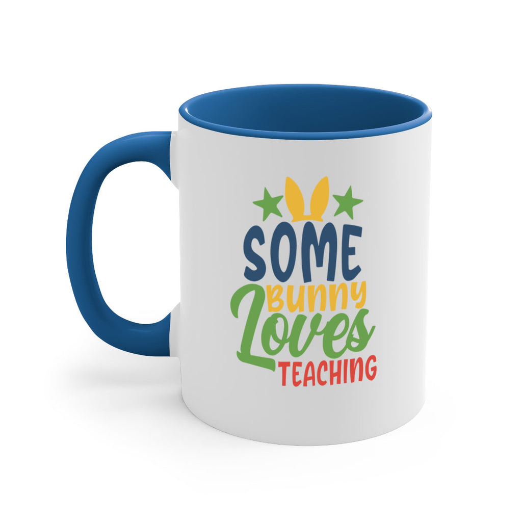 some bunny loves teaching Style 150#- teacher-Mug / Coffee Cup