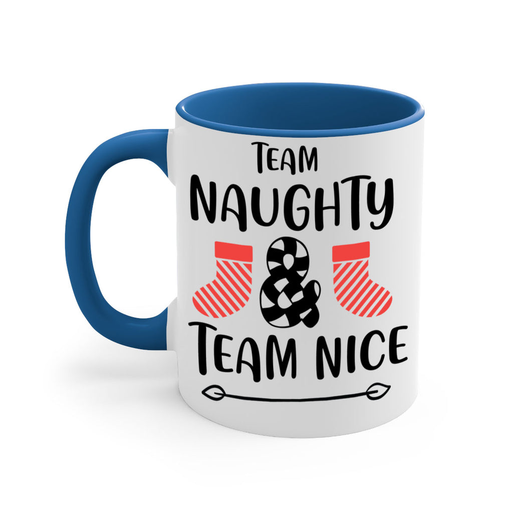 team naughty & team nice style 1188#- christmas-Mug / Coffee Cup