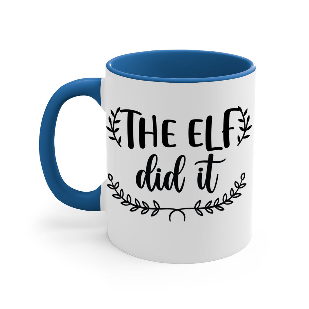 the elf did it style 1196#- christmas-Mug / Coffee Cup