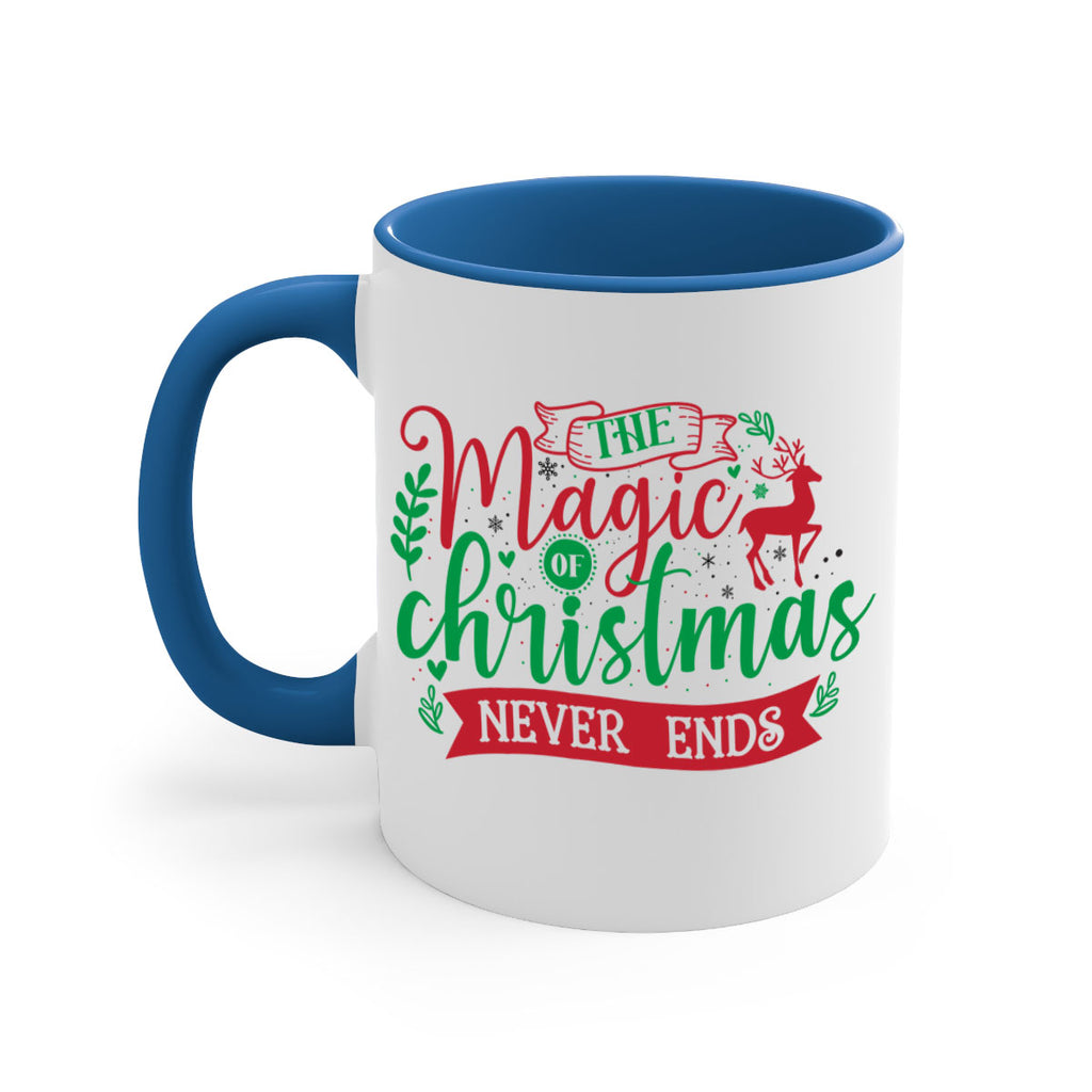 the magic of christmas never ends style 1201#- christmas-Mug / Coffee Cup