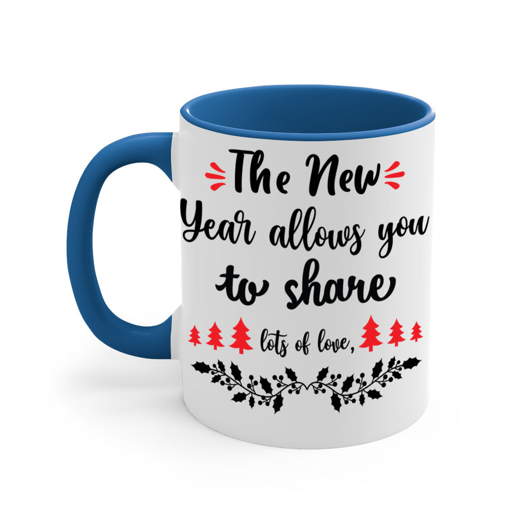 the new year allows you to share lots of love style 1205#- christmas-Mug / Coffee Cup