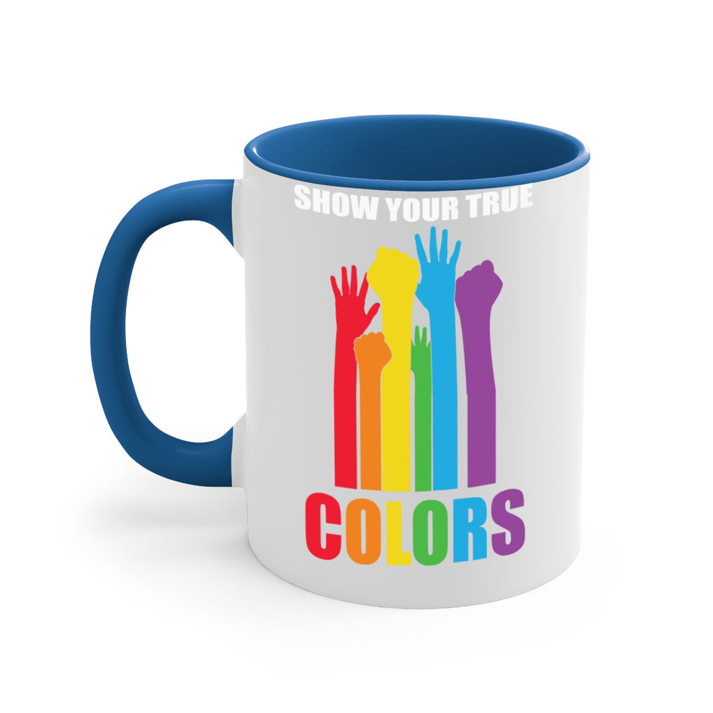 true colors rainbow pride flag lgbt 9#- lgbt-Mug / Coffee Cup