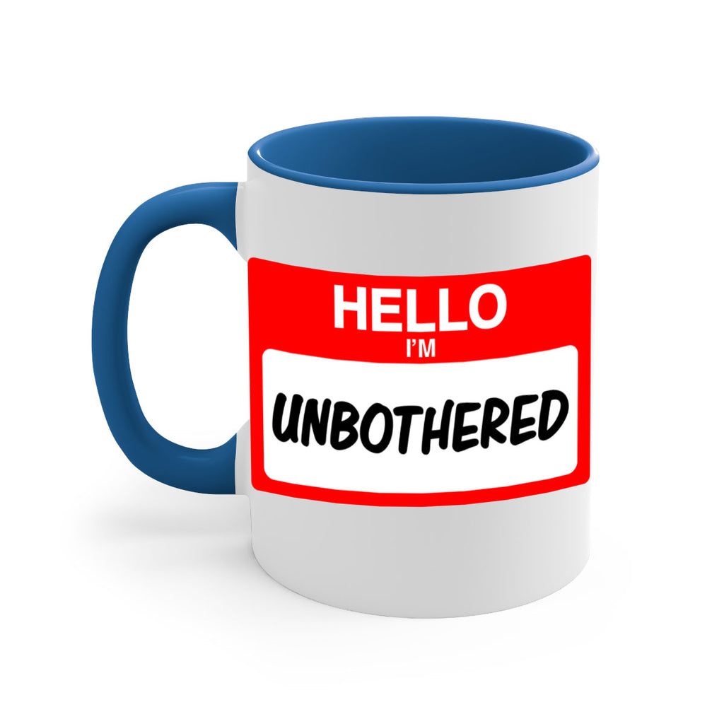 unbothered 14#- black words - phrases-Mug / Coffee Cup