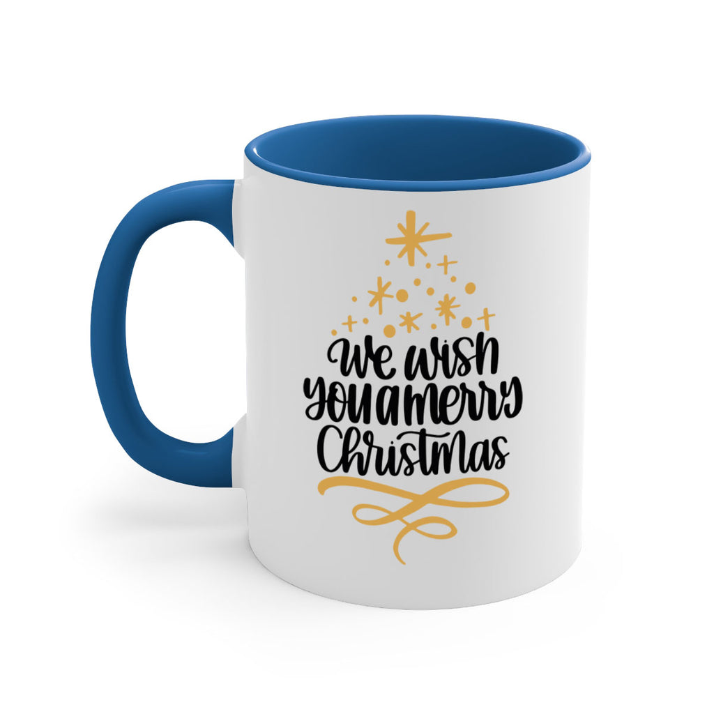 we wish you a merry christmas gold 32#- christmas-Mug / Coffee Cup