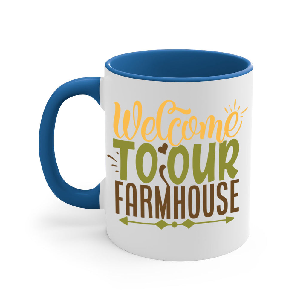 welcome to our farmhouse 2#- Farm and garden-Mug / Coffee Cup