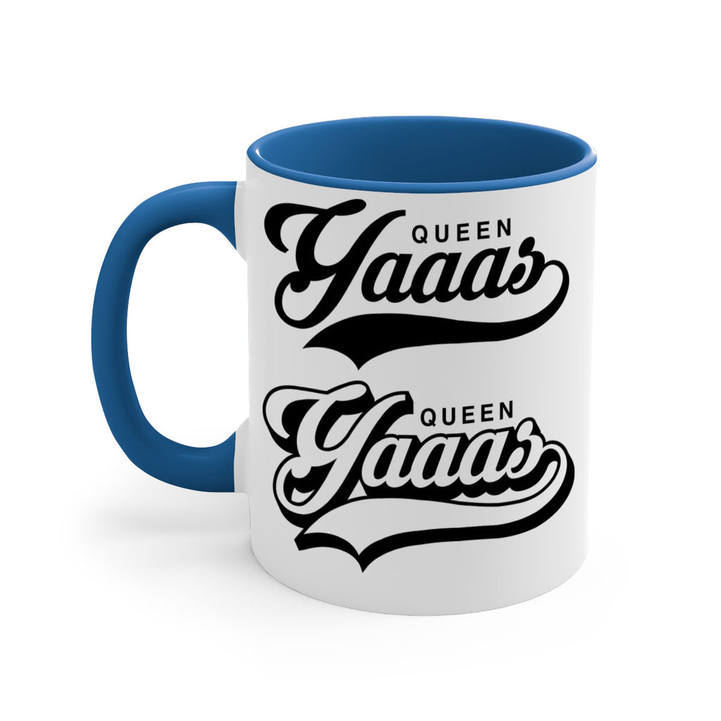yaaas queen script 6#- black words - phrases-Mug / Coffee Cup