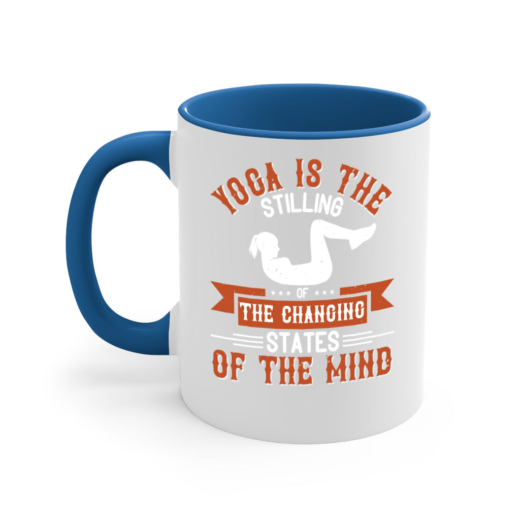 yoga is the stilling of the changing states of the mind 12#- yoga-Mug / Coffee Cup