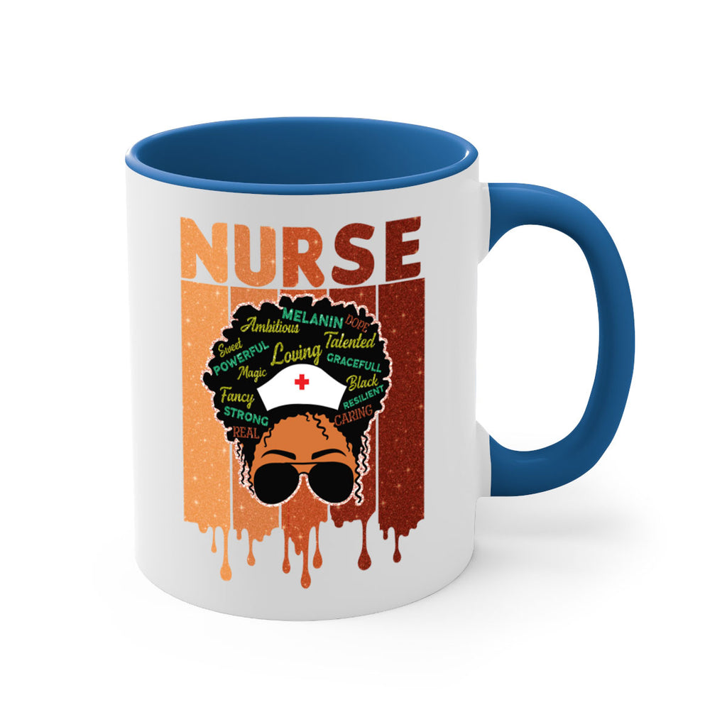 Black Nurse African Melanin Juneteenth 22#- juneteenth-Mug / Coffee Cup