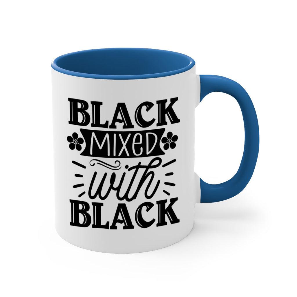 Black mixed with black Style 56#- Black women - Girls-Mug / Coffee Cup