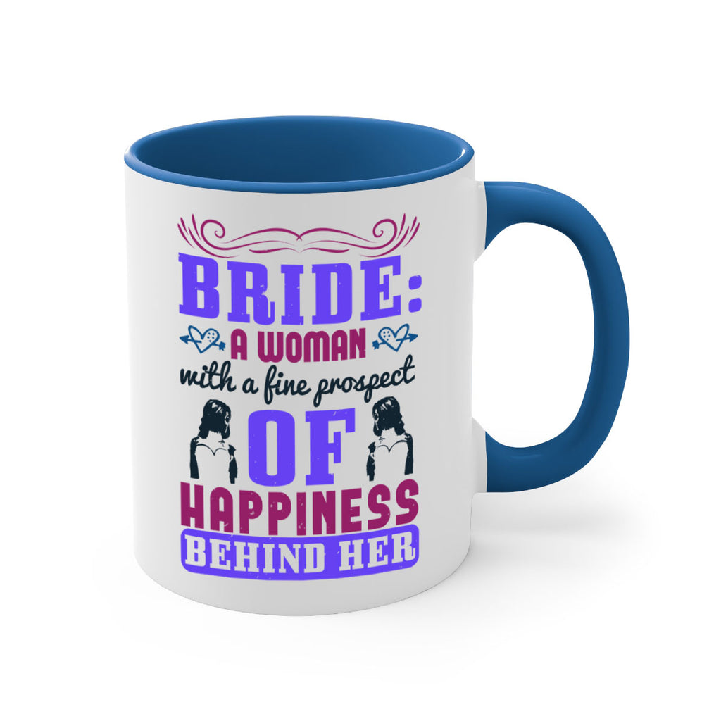 Bride A woman with a fine prospect of happiness behind her 84#- bride-Mug / Coffee Cup