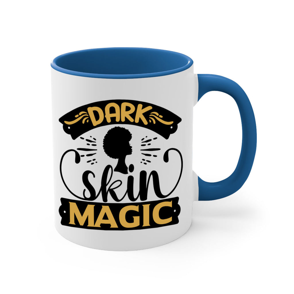 Dark skin magic Style 42#- Black women - Girls-Mug / Coffee Cup