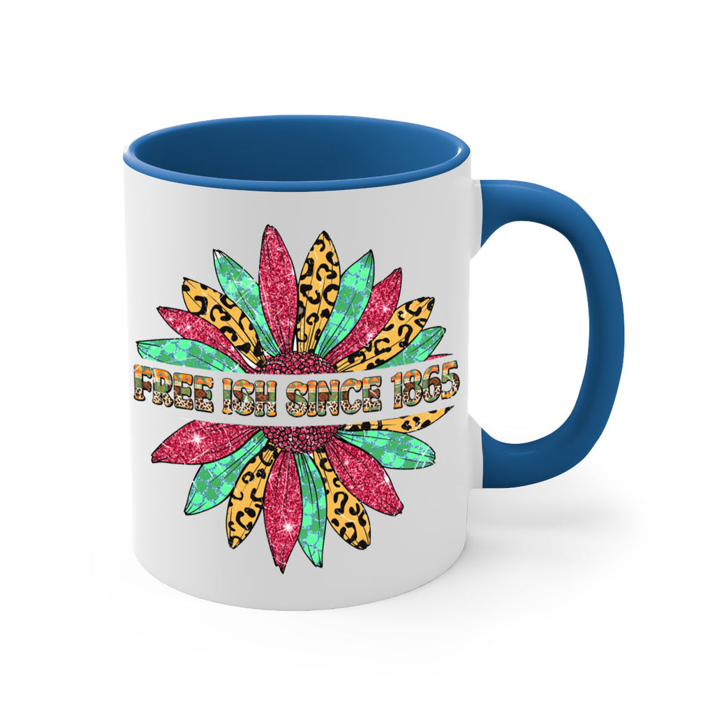 Freeish Since 1865 Sunflower Juneteenth 15#- juneteenth-Mug / Coffee Cup