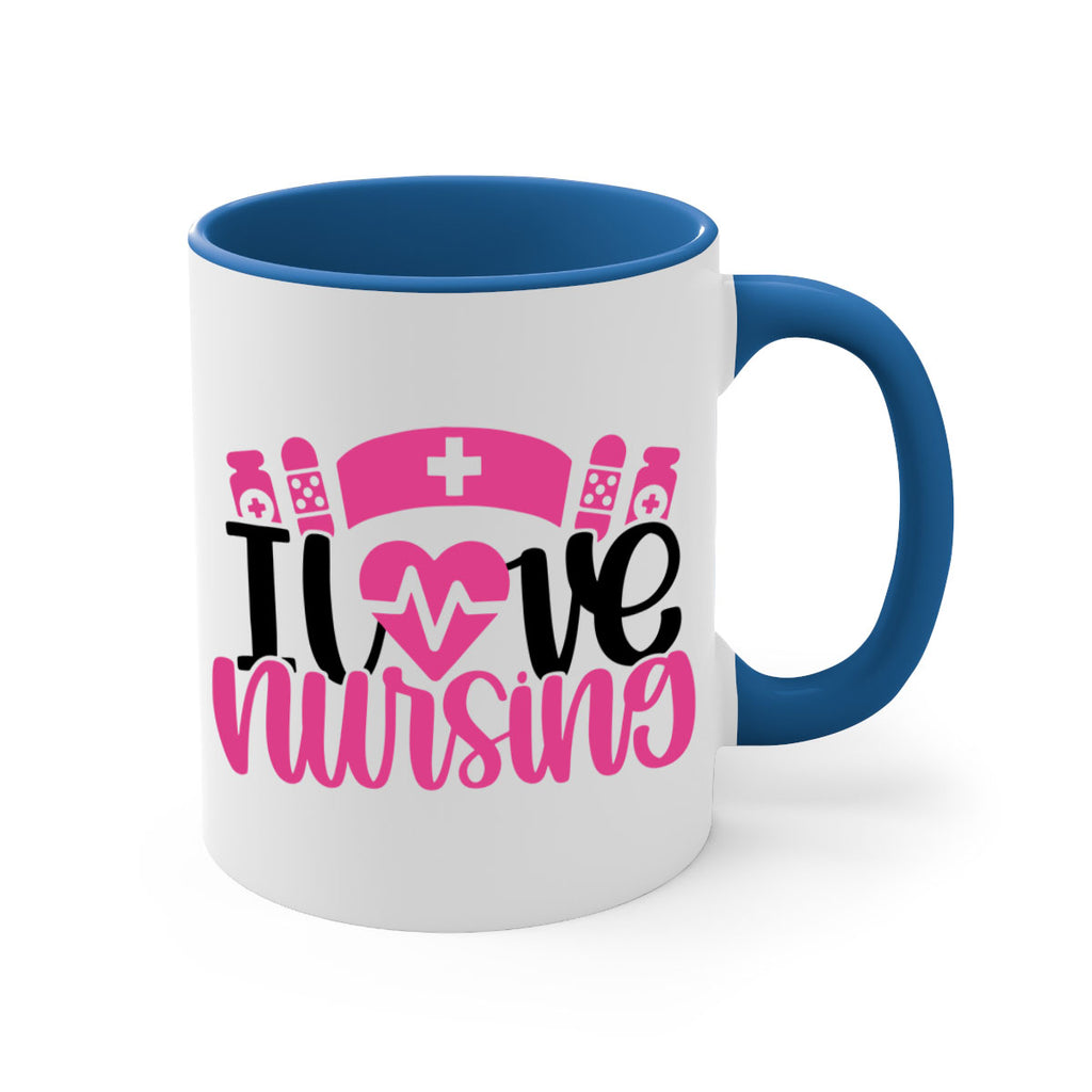 I Love Nursing Style Style 171#- nurse-Mug / Coffee Cup
