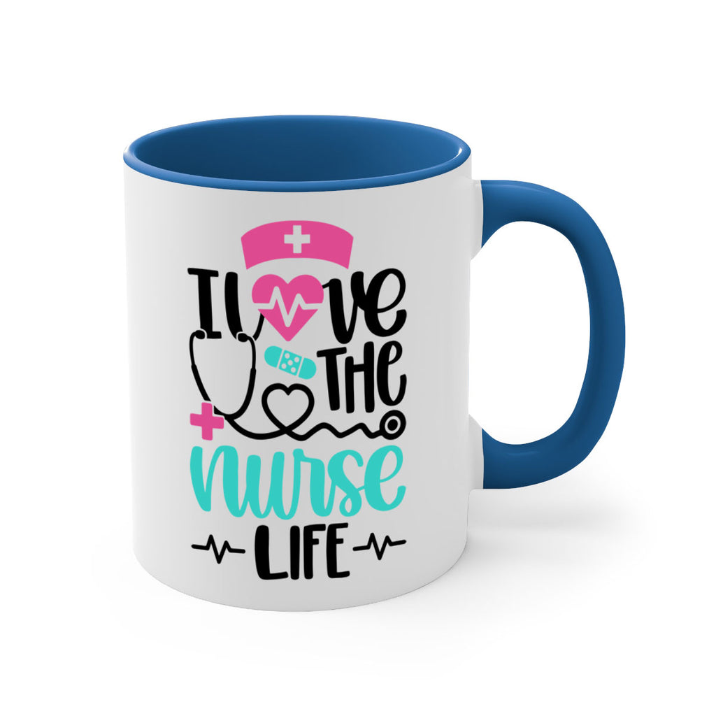 I Love The Nurse Life Style Style 169#- nurse-Mug / Coffee Cup