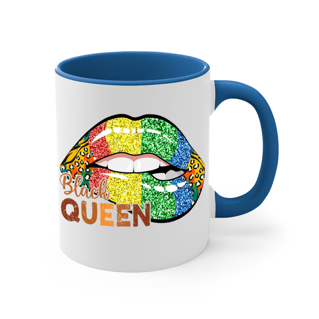 Juneteenth Black Queen Sexy Lip Png 35#- juneteenth-Mug / Coffee Cup