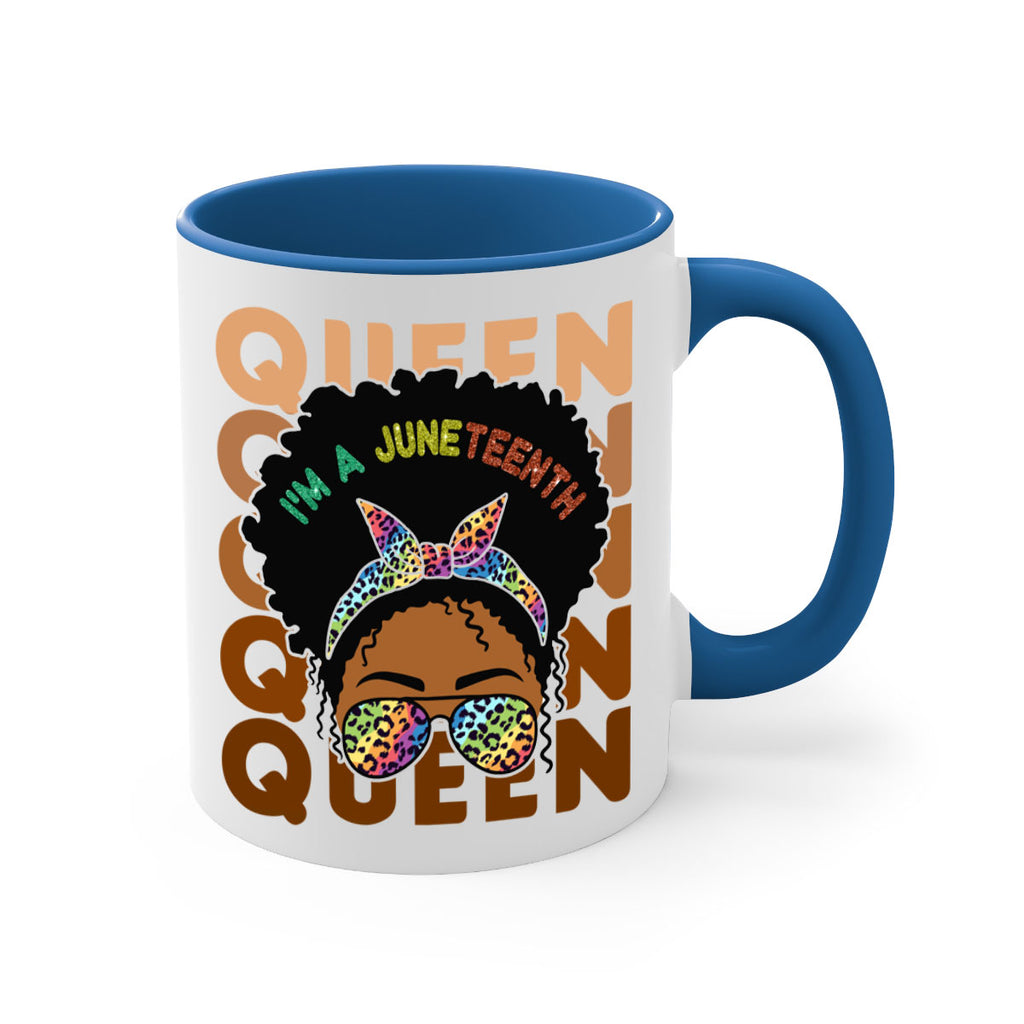Juneteenth Queen Swag Black Melanin Png 26#- juneteenth-Mug / Coffee Cup