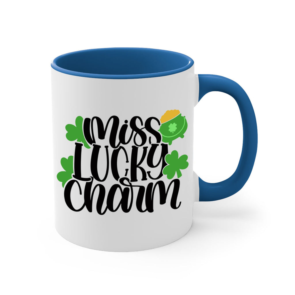Miss Lucky Charm Style 48#- St Patricks Day-Mug / Coffee Cup