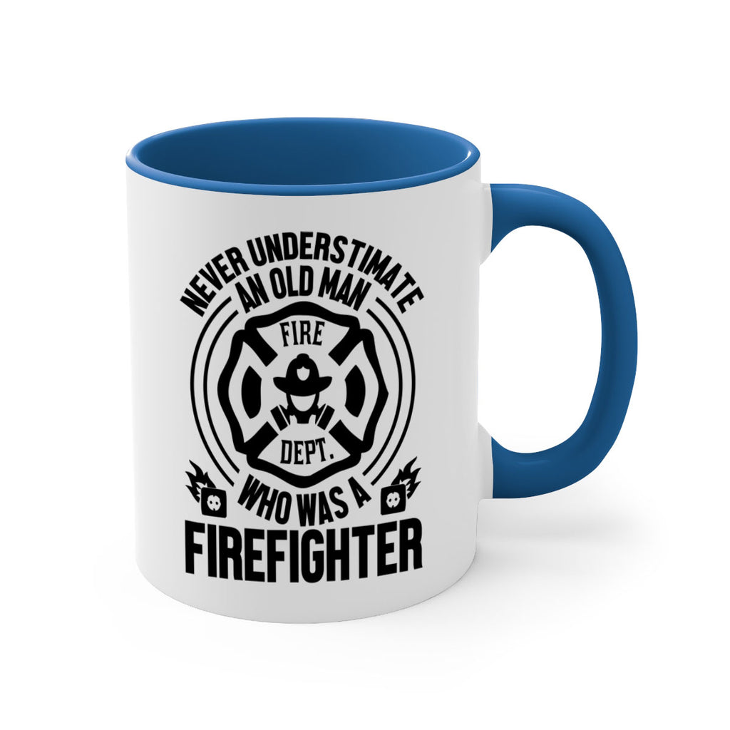 Never understimate Style 48#- fire fighter-Mug / Coffee Cup