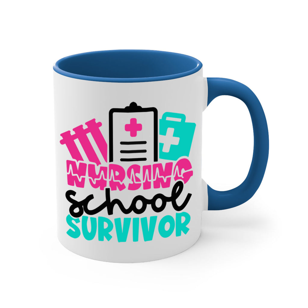 Nursing School Survivor Style Style 62#- nurse-Mug / Coffee Cup