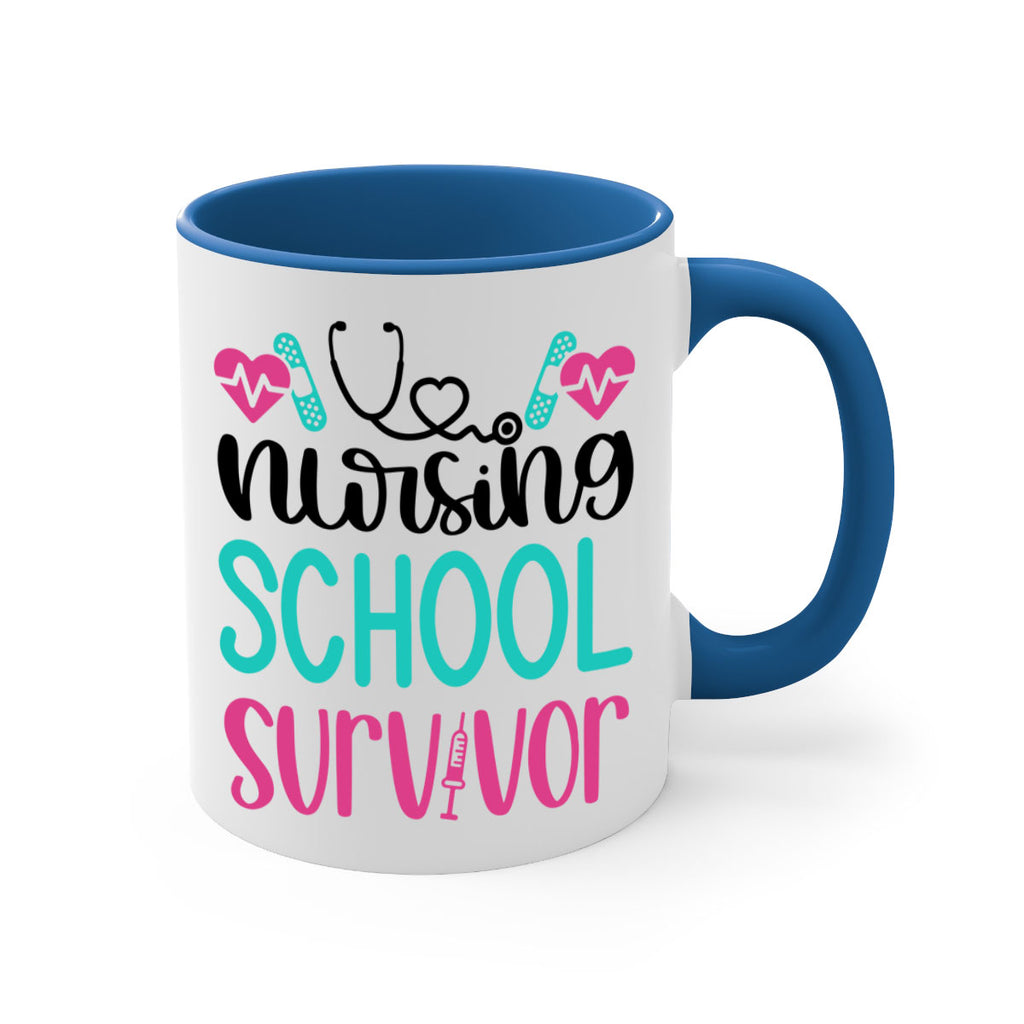 Nursing School Survivor Style Style 63#- nurse-Mug / Coffee Cup