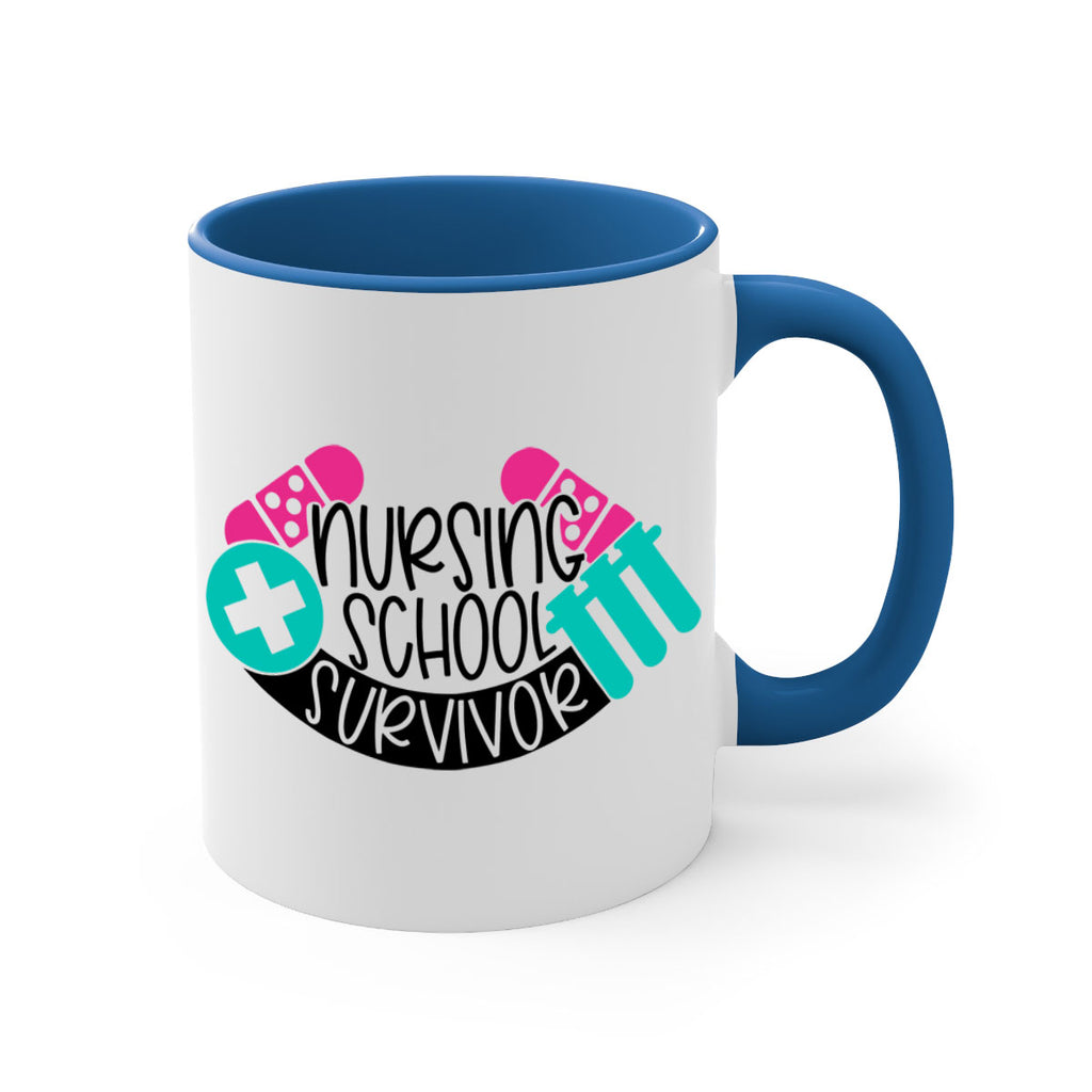 Nursing School Survivor Style Style 64#- nurse-Mug / Coffee Cup