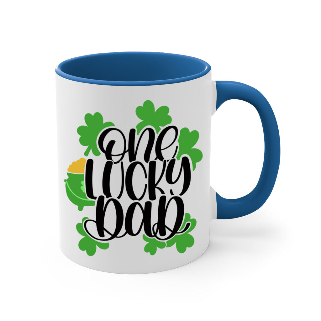 One Lucky Dad Style 43#- St Patricks Day-Mug / Coffee Cup