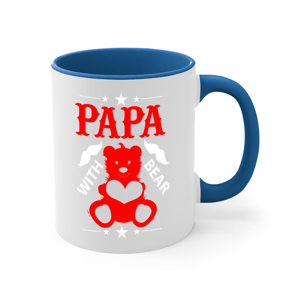 PAPA WITH BEAR 112#- grandpa-Mug / Coffee Cup