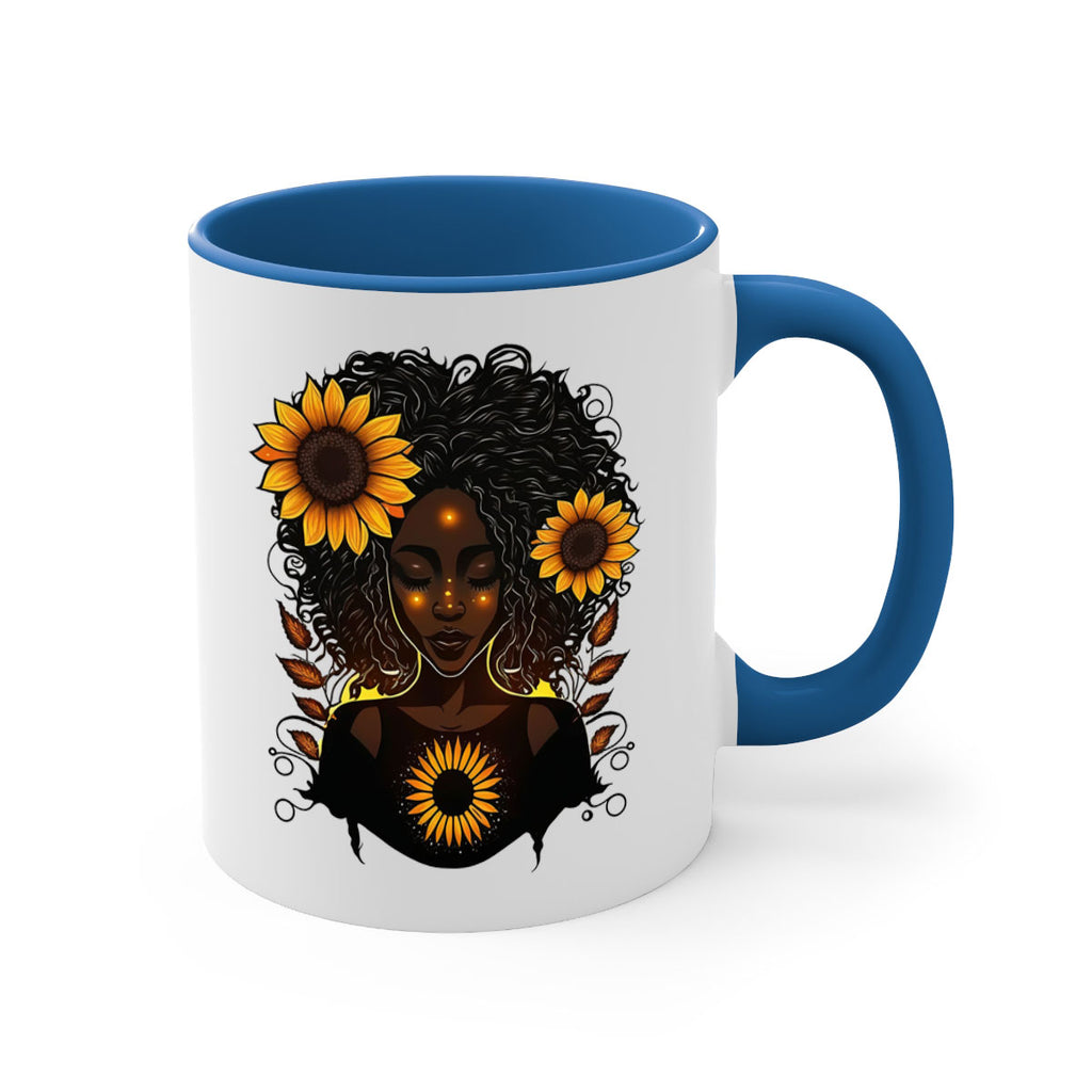 Sparkling Black Girl Design 13#- Black women - Girls-Mug / Coffee Cup