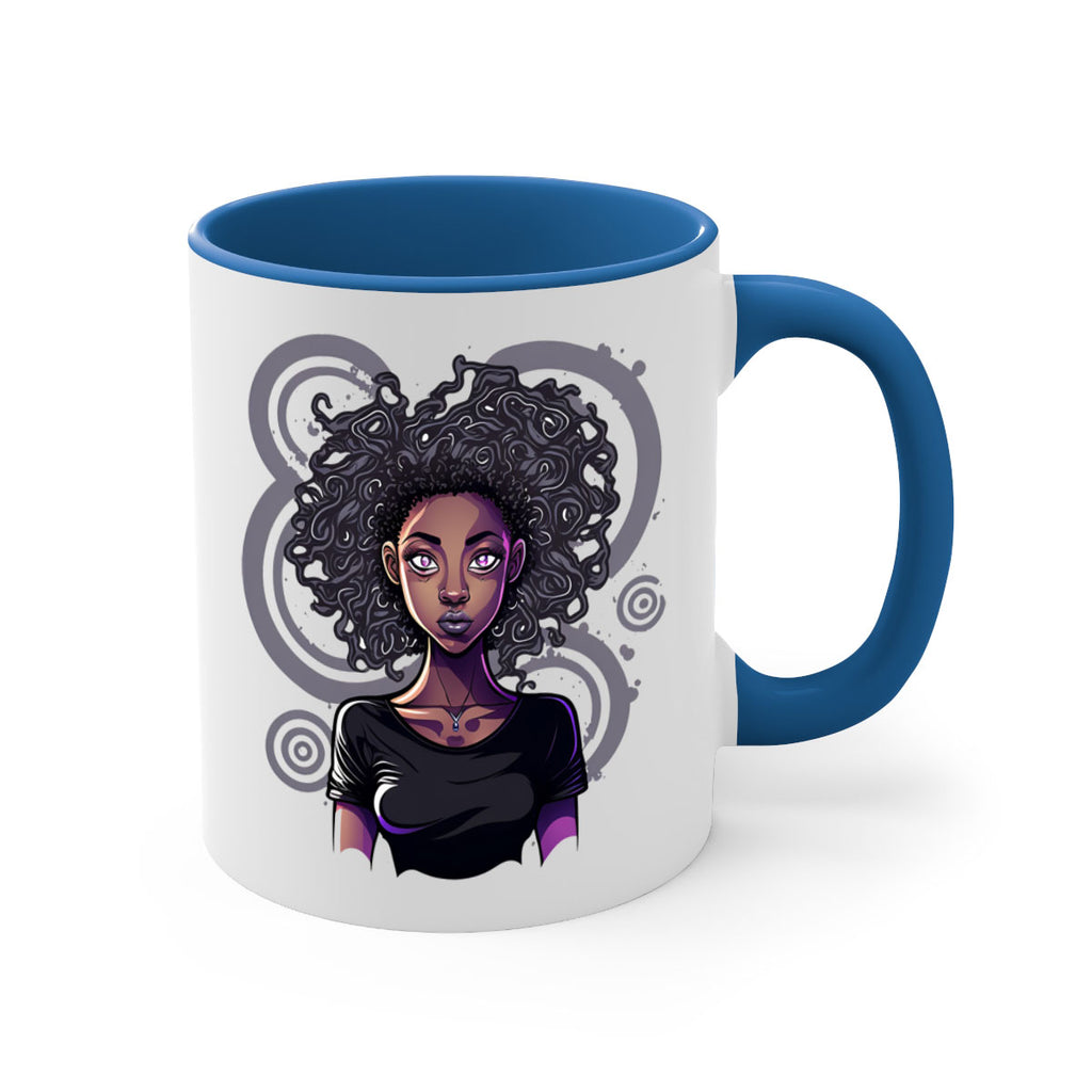 Sparkling Black Girl Design 14#- Black women - Girls-Mug / Coffee Cup