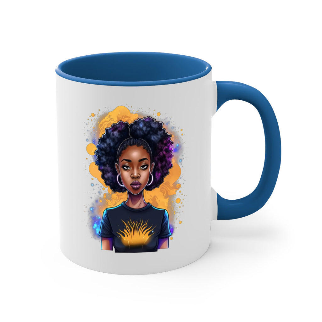 Sparkling Black Girl Design 15#- Black women - Girls-Mug / Coffee Cup