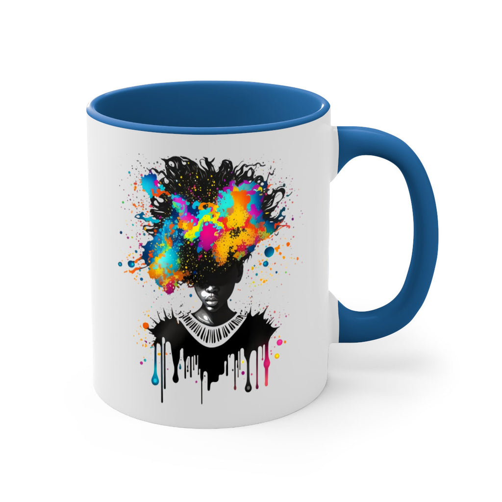 Sparkling Black Girl Design 16#- Black women - Girls-Mug / Coffee Cup