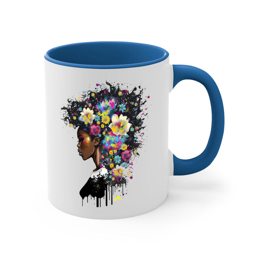 Sparkling Black Girl Design 2#- Black women - Girls-Mug / Coffee Cup