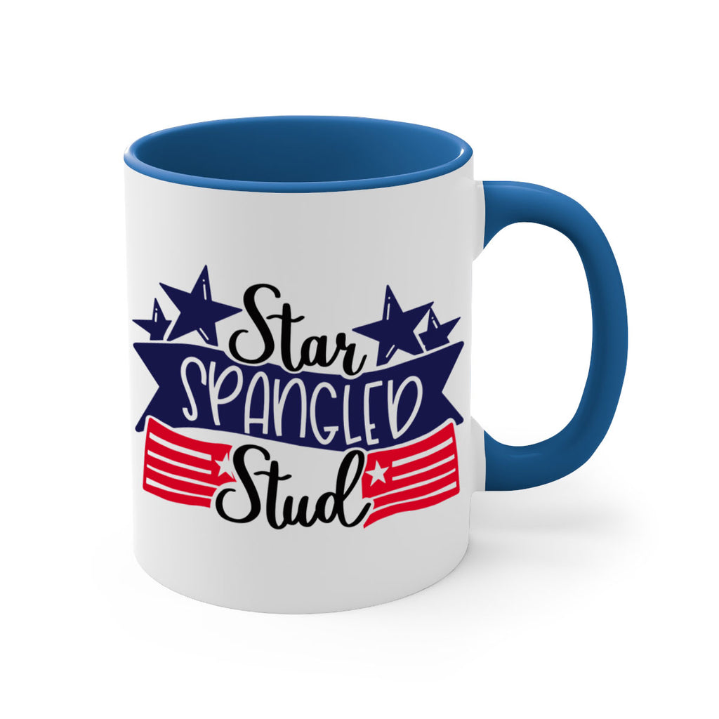 Star Spangled Stud Style 173#- 4th Of July-Mug / Coffee Cup