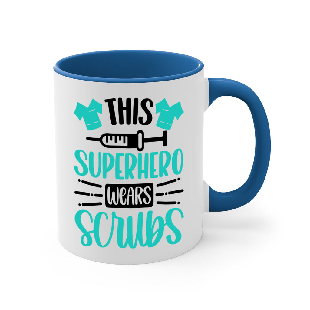 This Superhero Wears Style Style 18#- nurse-Mug / Coffee Cup