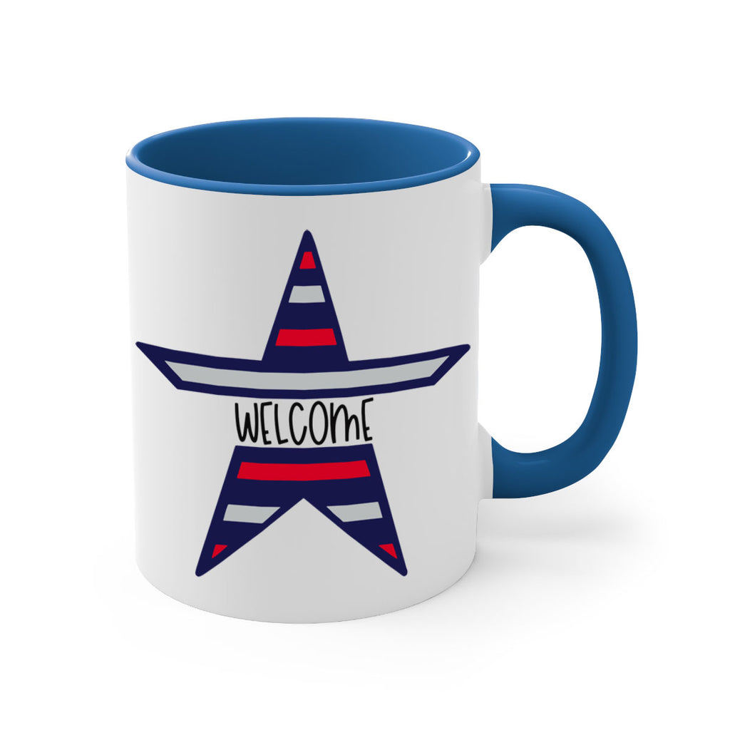 Welcome Style 186#- 4th Of July-Mug / Coffee Cup