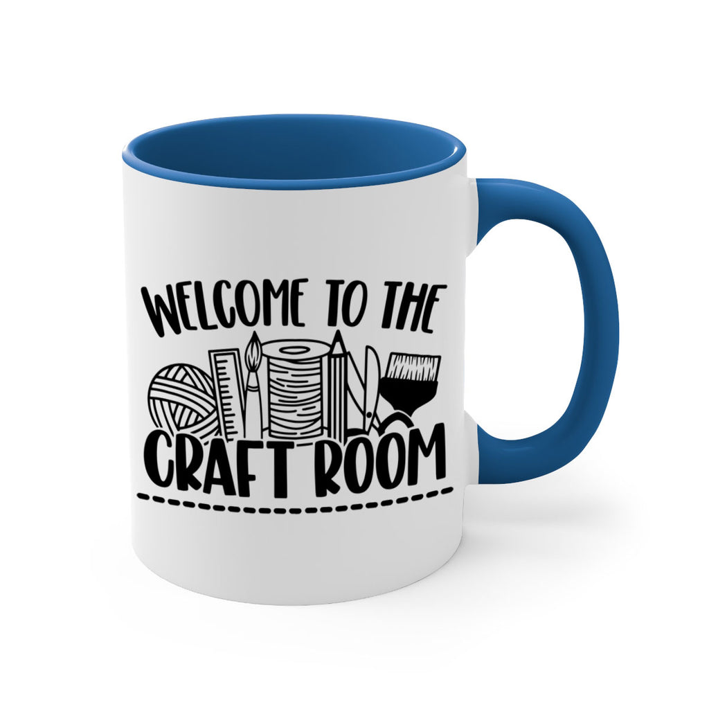 Welcome To the Craft Room 1#- crafting-Mug / Coffee Cup