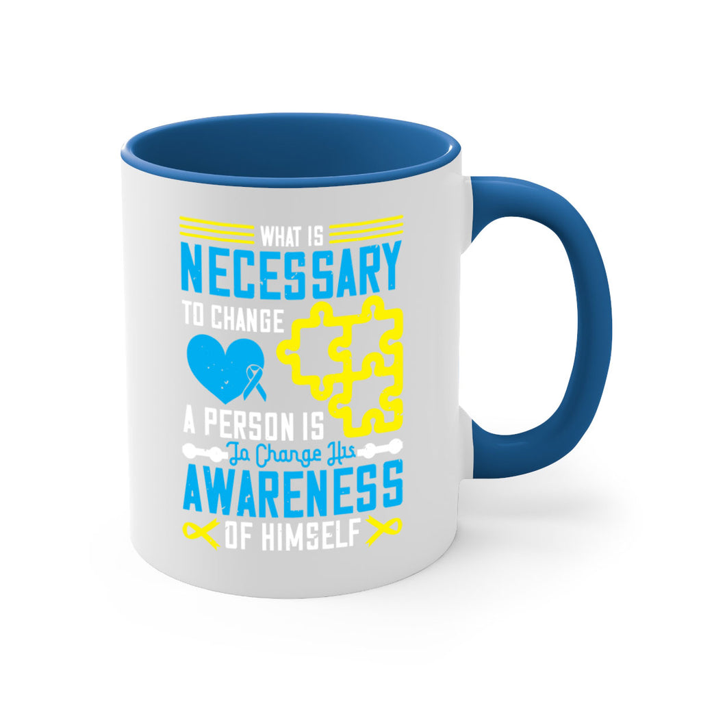 What is necessary to change a person is to change his awareness of himself Style 8#- Self awareness-Mug / Coffee Cup