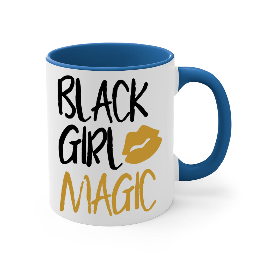 black girl magic lips cocoandbanana 245#- black words - phrases-Mug / Coffee Cup