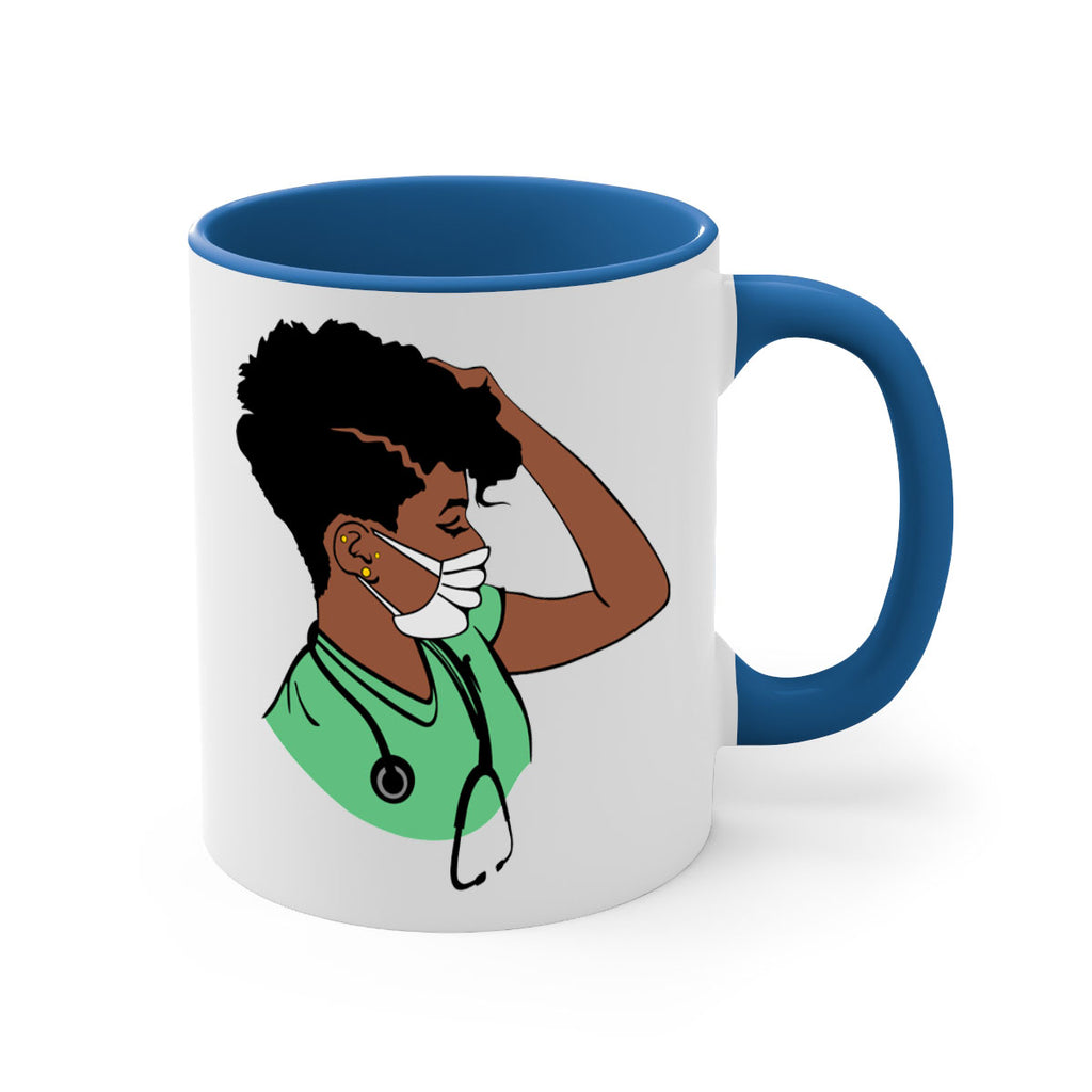 black nurse 2#- Black women - Girls-Mug / Coffee Cup