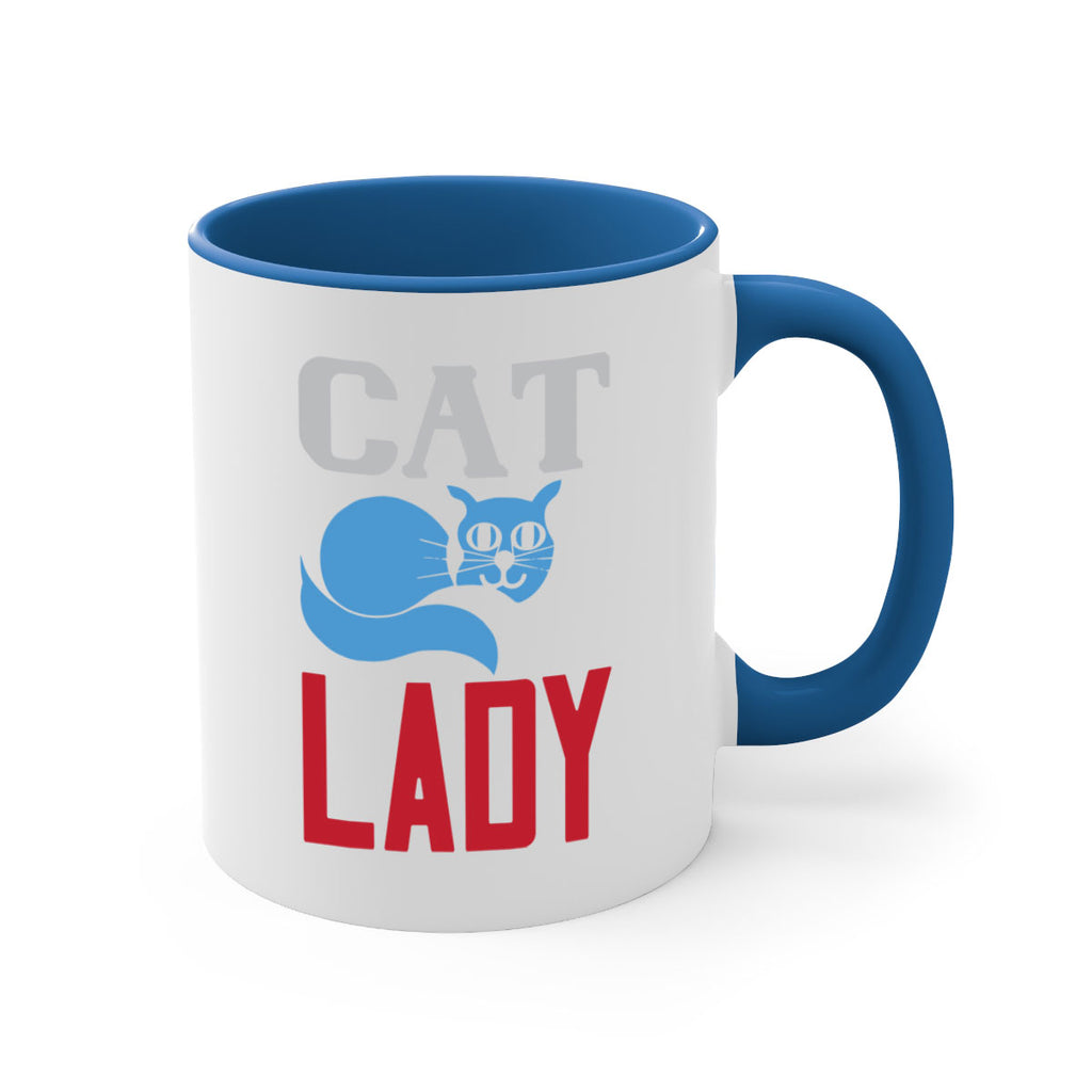 cat lady Style 31#- cat-Mug / Coffee Cup