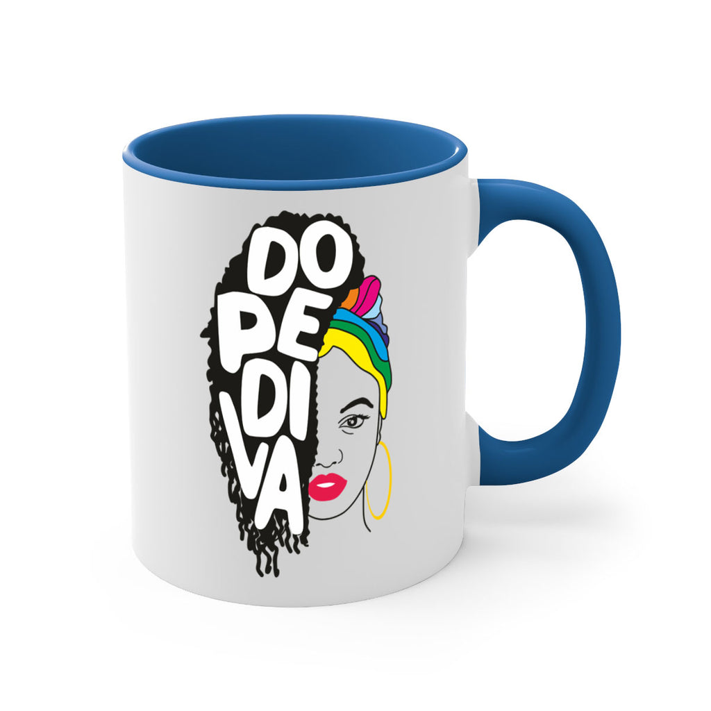 dope diva 5#- Black women - Girls-Mug / Coffee Cup