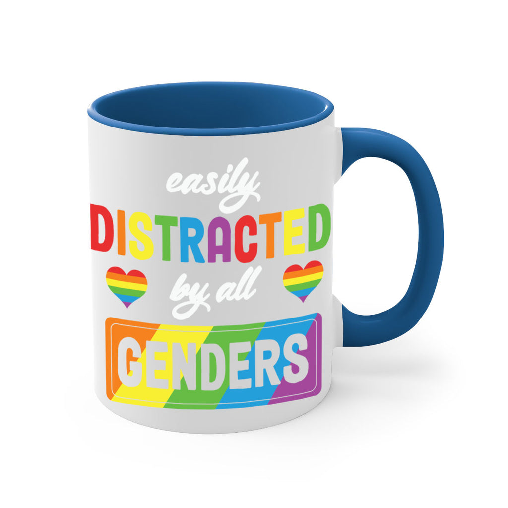 easily distracted by all genders lgbt 142#- lgbt-Mug / Coffee Cup